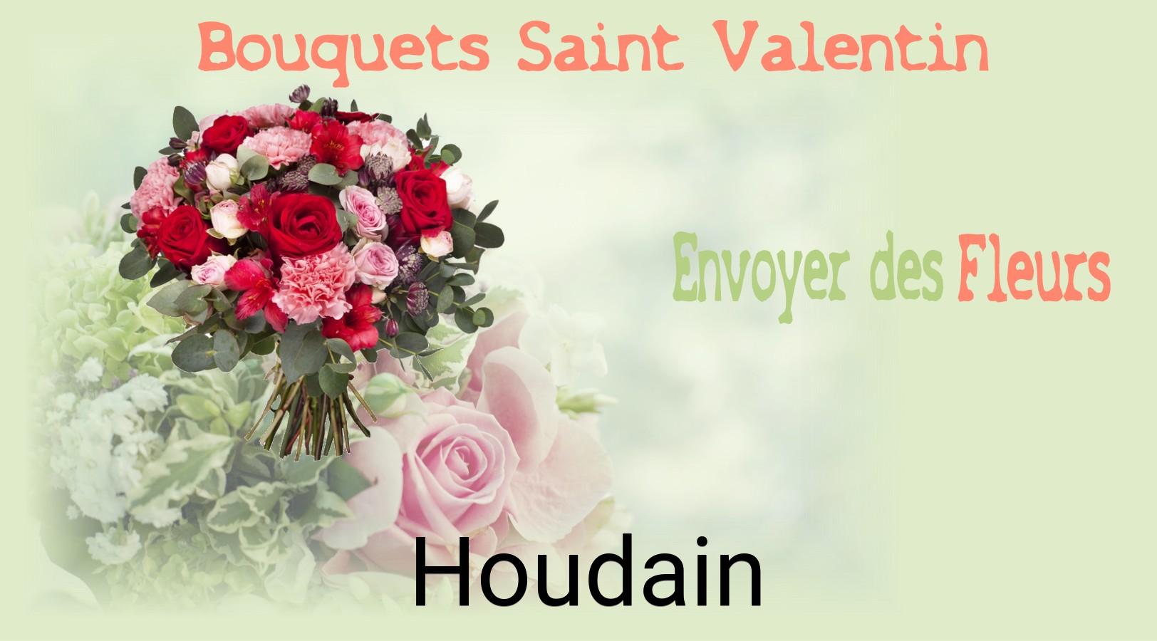 Roses de Saint-Valentin livrées à Houdain